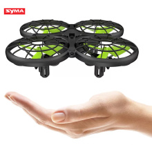 Factory Price Syma X26 Gesture Sensing Drone Quadcopter 360 Scrolling Automatic obstacle avoidance Drone Helicopter Kids Toy